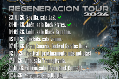 Cartel completo y distribución por días del Leyendas del Rock 2026